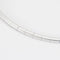 Bracelet Bracelet jonc articulé ouvert en or blanc 18 carats et diamants 58 Facettes