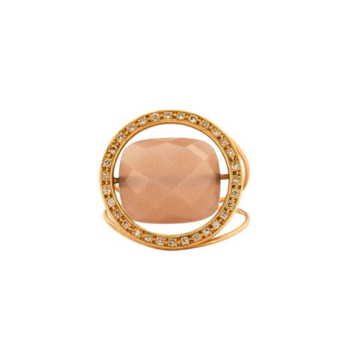 Bague 52 Paola Zovar Grand Regard Diamants - Bague en or jaune 18K diamants 58 Facettes