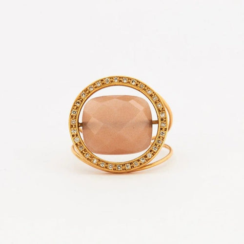 Bague 52 Paola Zovar Grand Regard Diamants - Bague en or jaune 18K diamants 58 Facettes