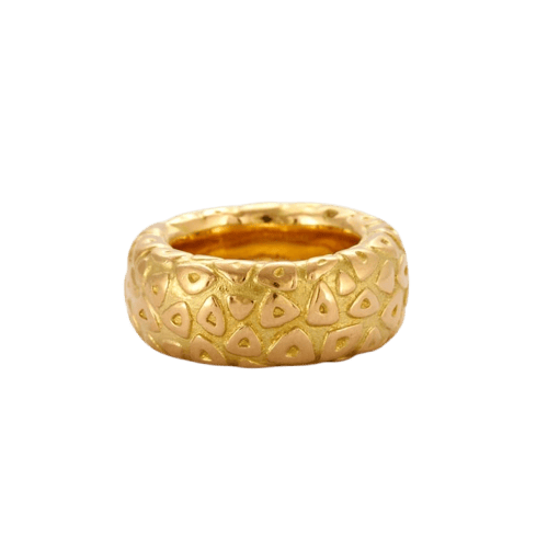 Bague 50 Chaumet - Bague jonc vintage en or jaune 58 Facettes