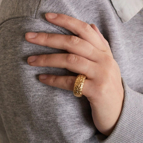 Bague 50 Chaumet - Bague jonc vintage en or jaune 58 Facettes
