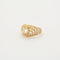 Bague 55 Bague jonc pavée en or jaune 18K et diamants 58 Facettes