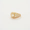 Bague 55 Bague jonc pavée en or jaune 18K et diamants 58 Facettes