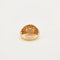 Bague 55 Bague jonc pavée en or jaune 18K et diamants 58 Facettes