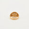 Bague 55 Bague jonc pavée en or jaune 18K et diamants 58 Facettes