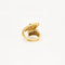 Bague 55 Bague Toi & Moi vintage en or jaune avec diamants, rubis et émeraudes 58 Facettes