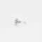 Bague 52 Bague ancienne en or blanc 18K sertie de 3 diamants 58 Facettes