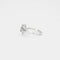 Bague 52 Bague ancienne en or blanc 18K sertie de 3 diamants 58 Facettes