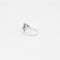 Bague 52 Bague ancienne en or blanc 18K sertie de 3 diamants 58 Facettes