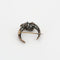 Broche Broche croissant de lune Napoléon III en or rose 18K et diamants 58 Facettes