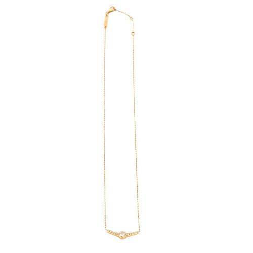 Collier Collier en or rose et diamants 58 Facettes