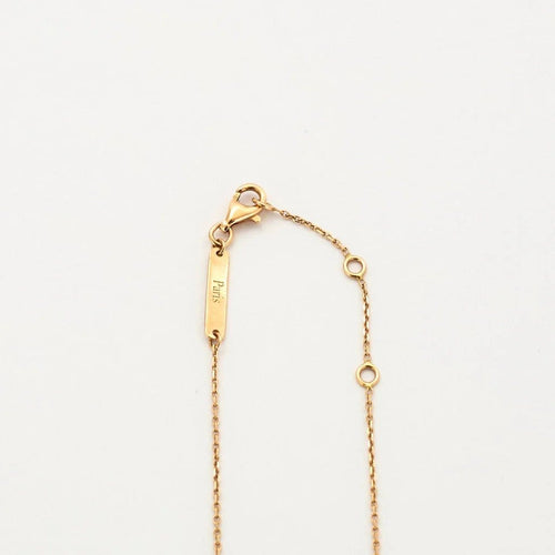 Collier Collier en or rose et diamants 58 Facettes