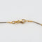 Collier Chaîne motif boules et barrettes en or jaune et or blanc 14K 58 Facettes
