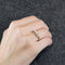 Bague 55 Bague trilogie ancienne en or blanc 18 carats, diamant et perles 58 Facettes