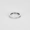 Bague 52 Alliance tour complet diamants taille princesse en or blanc 18K 58 Facettes