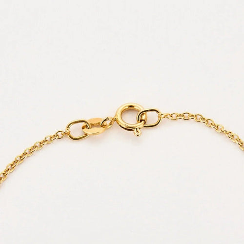 Collier Collier vintage en or jaune 14K et argent, diamants et pierres précieuses 58 Facettes