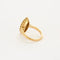 Bague 51.5 Bague marquise vintage en or jaune 18K, diamants et rubis 58 Facettes