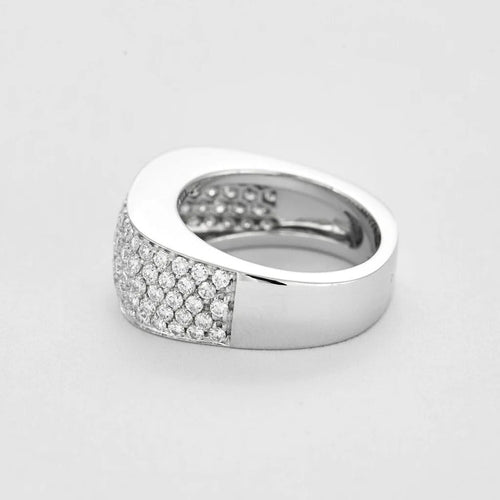 Bague 54 Mauboussin Sophia - Bague en or blanc 18K et diamants 58 Facettes P17L18