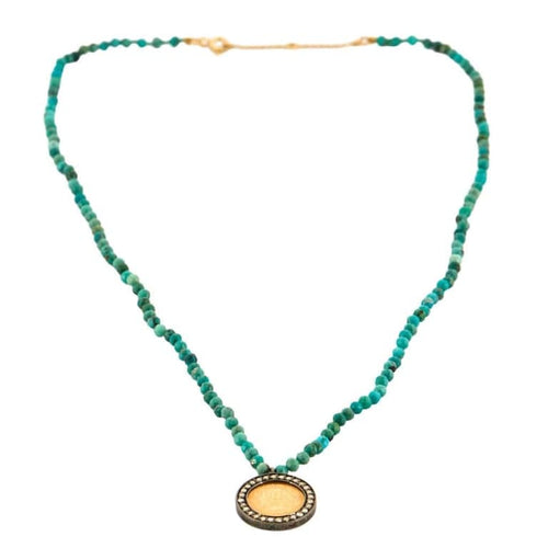 Collier Collier pièce 2 Pesos en or, argent et diamants 58 Facettes P41L14