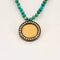 Collier Collier pièce 2 Pesos en or, argent et diamants 58 Facettes P41L14