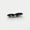 Boutons de manchette Boutons de manchette années 1930 en or blanc, onyx et diamants 58 Facettes P21L12