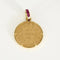 Pendentif Pendentif médaille 20 Fr - Pièce en or jaune 750 sertie rubis et diamants 58 Facettes