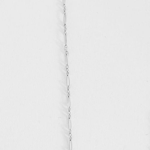 Collier Collier ancien en or blanc 18 carats et diamants 58 Facettes