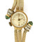 Montre UTI - Montre ancienne en or jaune 18K avec diamants et émeraudes 58 Facettes