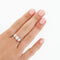 Bague 60 Bague en or blanc et diamant 58 Facettes REF 2040/17