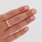 Bague 52 Bague en or jaune 18 carats sertie d’un diamant 0,25 ct 58 Facettes RÉF 10006/13