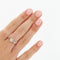 Bague 55 Bague en or blanc 18 carats sertie d’un diamant 58 Facettes REF 3026/05