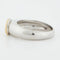 Bague 54 Bague en or blanc et jaune sertie d’un diamant 58 Facettes REF 5032/13