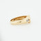 Bague 54 Bague en or jaune 18 carats avec diamants 58 Facettes REF 5066/18