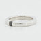 Bague 49 Bague en platine sertie d’un diamant noir 0,10 ct 58 Facettes RÉF 11034/19