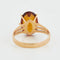 Bague 61 Bague en or jaune 18 carats sertie d’un quartz fumé 58 Facettes RÉF 9050/19