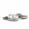 Boutons de manchette Boutons de manchette rectangulaires en or blanc et diamants 58 Facettes RÉF 1050/14