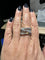 Bague 56 Leo Pizzo - Bague en or blanc 18 carats et diamants 58 Facettes 1.0000257/4