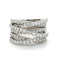 Bague 56 Leo Pizzo - Bague en or blanc 18 carats et diamants 58 Facettes 1.0000257/4