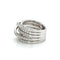 Bague 56 Leo Pizzo - Bague en or blanc 18 carats et diamants 58 Facettes 1.0000257/4