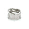 Bague 56 Leo Pizzo - Bague en or blanc 18 carats et diamants 58 Facettes 1.0000257/4