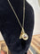 Pendentif Pendentif géométrique en or jaune 18 carats et perle de Tahiti 58 Facettes 1.0000272/1