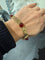 Bracelet Art déco - Bracelet en or jaune 18 carats et cornaline 58 Facettes 1.0000378/1