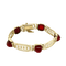 Bracelet Art déco - Bracelet en or jaune 18 carats et cornaline 58 Facettes 1.0000378/1