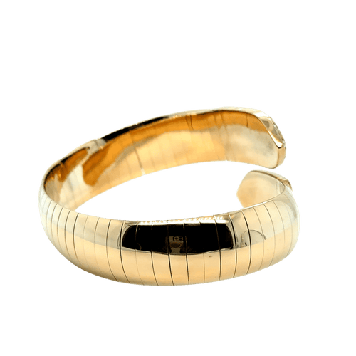 Bracelet Chaumet Plume - Bracelet en or jaune 18 carats et diamants 58 Facettes 1.0000453/1