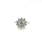 Bague 58 Bague marguerite en or blanc 18 carats et diamants 58 Facettes 1.0000304/2