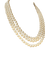 Collier Collier 3 rangs de perles de culture en or blanc 18 carats 58 Facettes 1.0000481/1