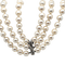 Collier Collier 3 rangs de perles de culture en or blanc 18 carats 58 Facettes 1.0000481/1