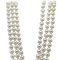 Collier Collier vintage 3 rangs de perles de culture, fermoir en or blanc 18 carats 58 Facettes 1.0000481/2