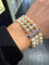 Bracelet Bracelet perles de culture en or blanc 18 carats et diamants 58 Facettes 1.0000585/1