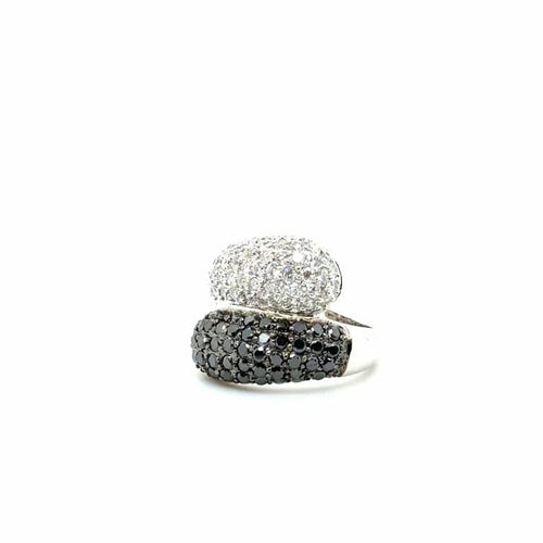 Bague 54 Bague en or blanc 18 carats sertie de diamants 58 Facettes 1.0000689/1
